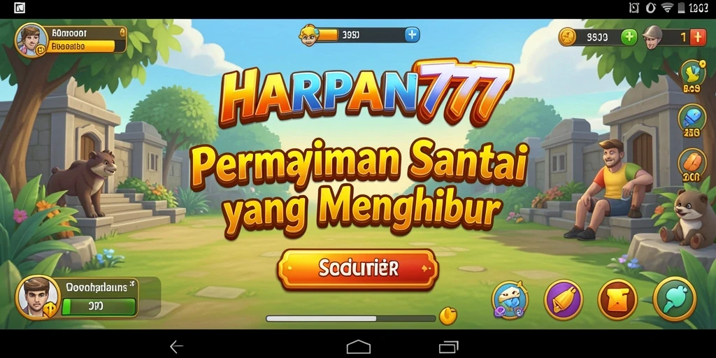 Tampilan seru dari gameplay HARAPAN777 yang penuh warna dan tantangan.