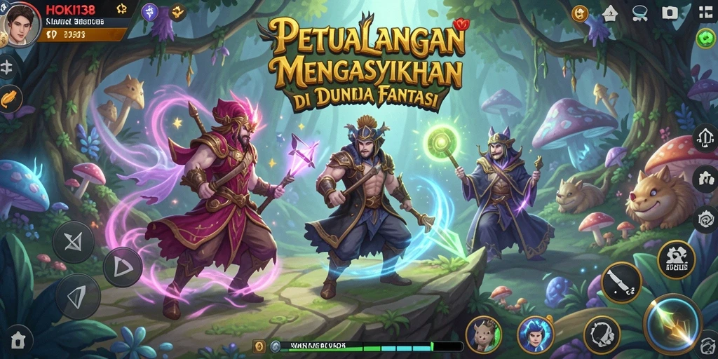 Tangkapan layar HOKI138 menunjukkan gameplay penuh aksi dan eksplorasi dunia.