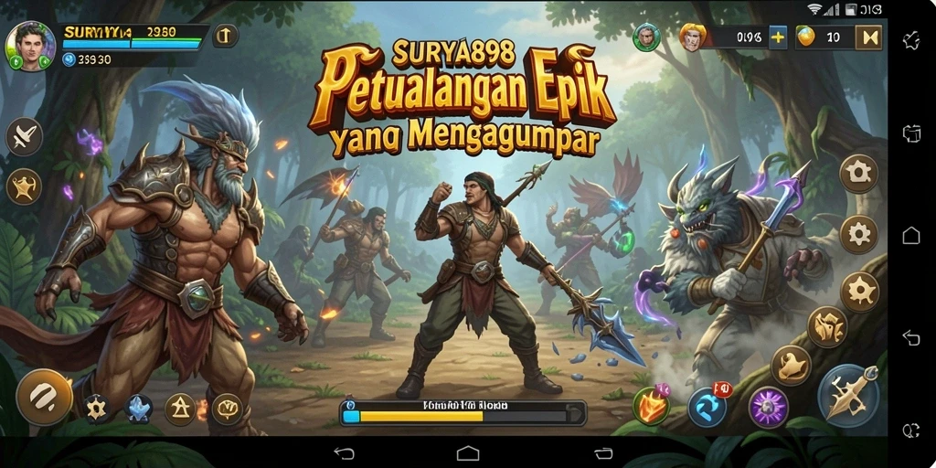 Tampilan gameplay menakjubkan dari SURYA898 dalam petualangan menantang.